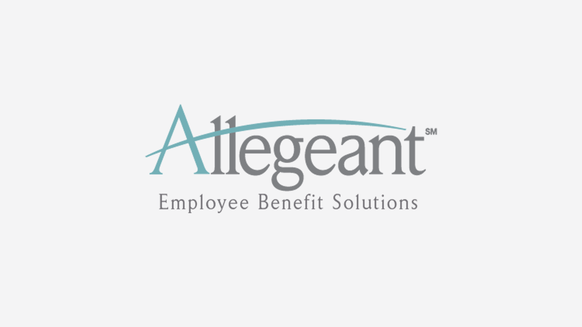 Allegeant Employee Benefit Solutions Logo Blue and Gray